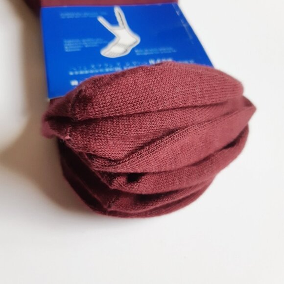 Champion Ankle Socks 3 Pack Burgundy - Picture 4 of 4